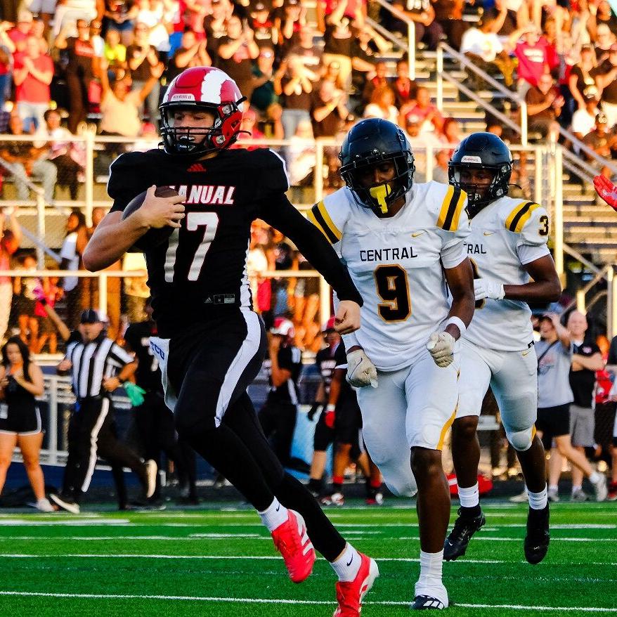 Manual football v. Central - 8.22.25